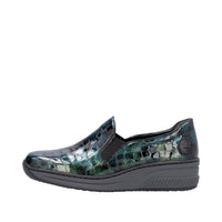 Rieker 48752-92 Blau/Gruen Shoes
