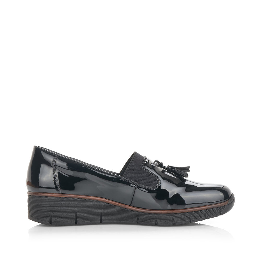 Rieker 53751-00 Womens Black Shoes