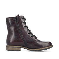 Rieker 74802-35 Womens Red Wide Boots