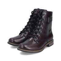 Rieker 74802-35 Womens Red Wide Boots