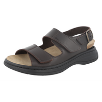 DB Shoes Alfie Brown Nubuck Sandals 2V
