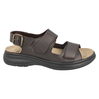 DB Shoes Alfie Brown Nubuck Sandals 2V