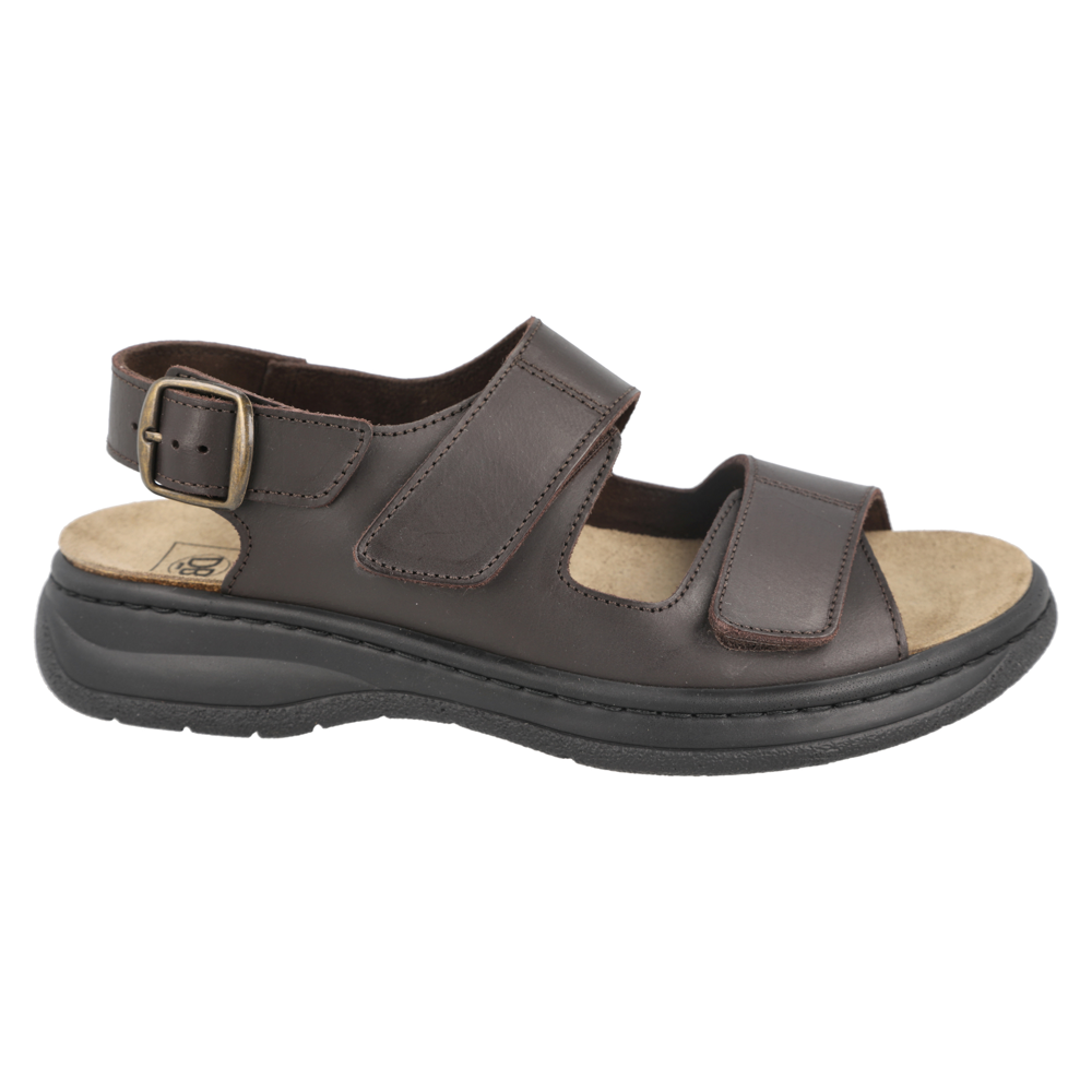 DB Shoes Alfie Brown Nubuck Sandals 2V