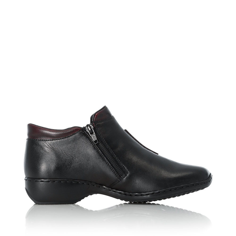 Rieker L3882-00 Womens Black Boots