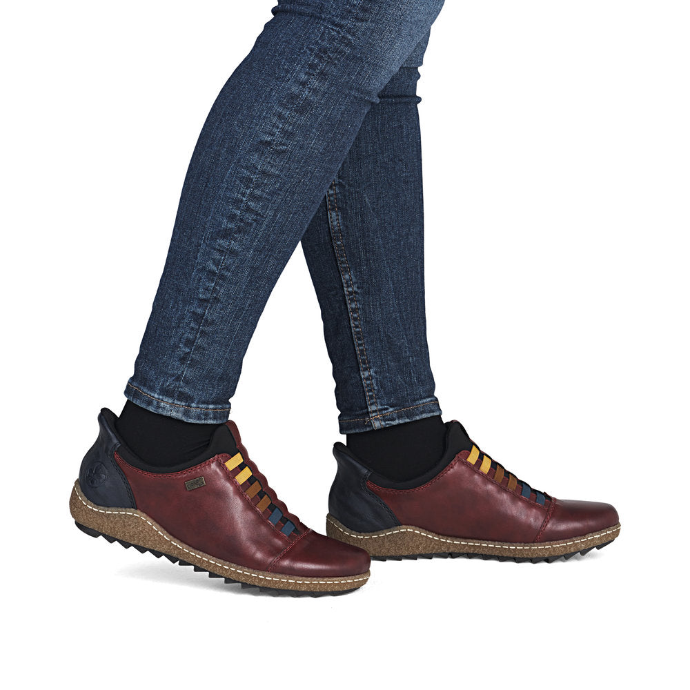 Rieker L7562-35 Womens Red Shoes