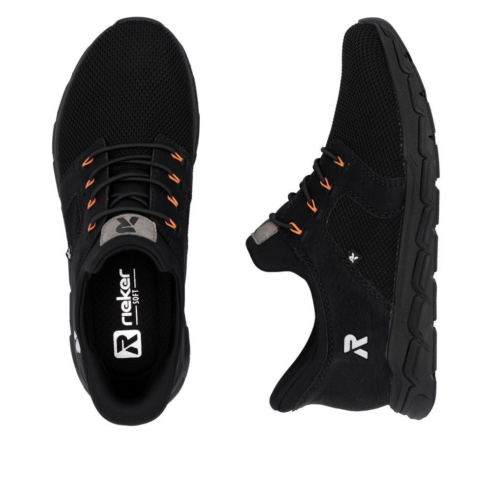 Rieker M9050-00 Black Shoes