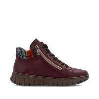 Rieker N1305-35 Womens Red Wide Boots