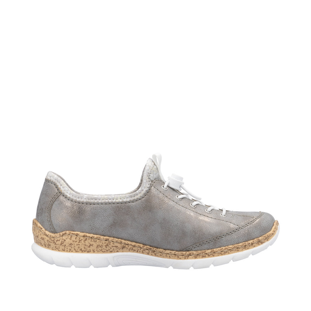 Rieker N4263-40 Grey Shoes
