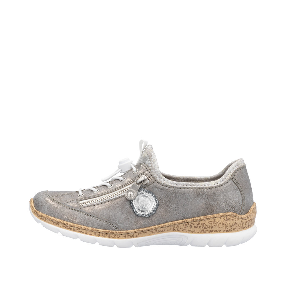 Rieker N4263-40 Grey Shoes