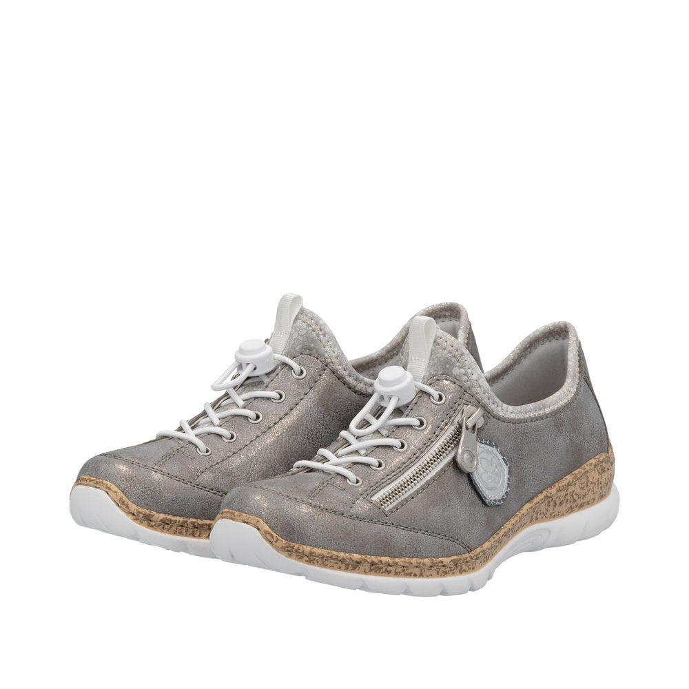 Rieker N4263-40 Grey Shoes