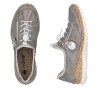 Rieker N4263-40 Grey Shoes