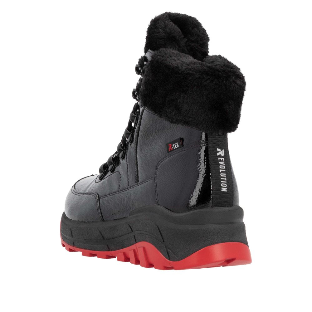 R Evolution W0063-01 Nero Boots
