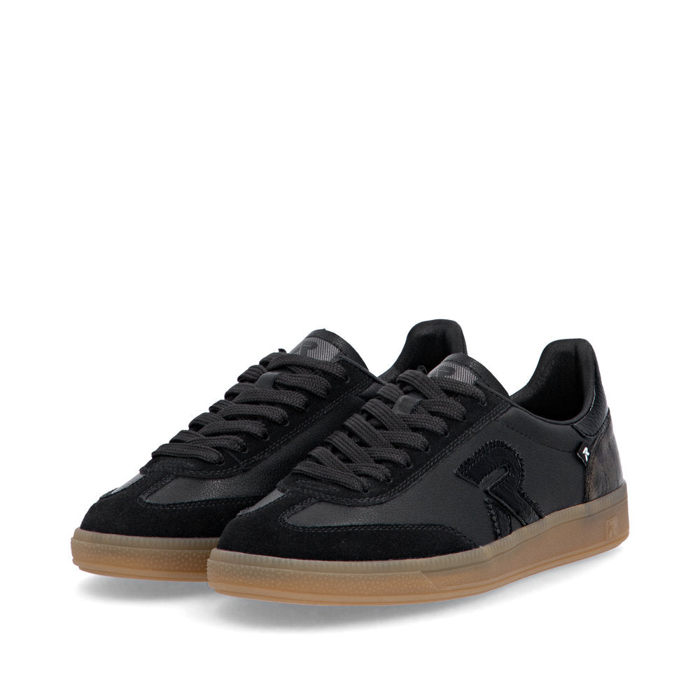 Rieker W2200-03 Womens Black Shoes