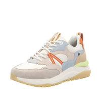 Rieker Sport W2501-82 White Combination Trainers