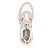 Rieker Sport W2501-82 White Combination Trainers