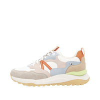 Rieker Sport W2501-82 White Combination Trainers