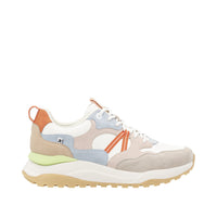 Rieker Sport W2501-82 White Combination Trainers