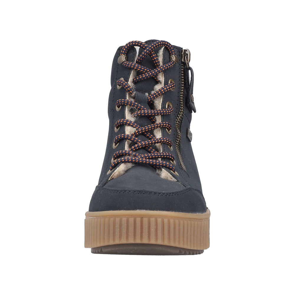 Rieker Y6104-14 Womens Blue Boots
