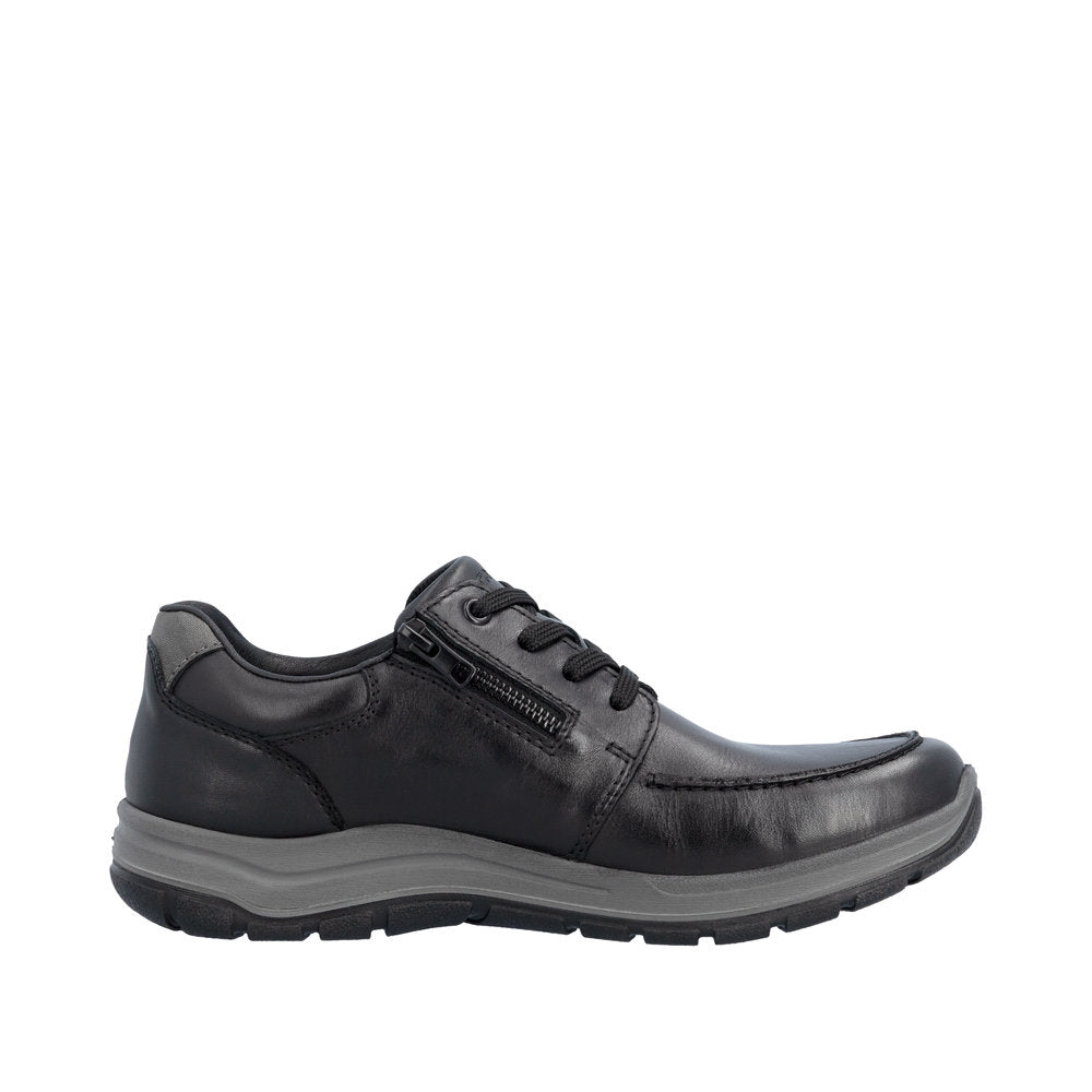Rieker Todd 03607-00 Wide Black Shoes
