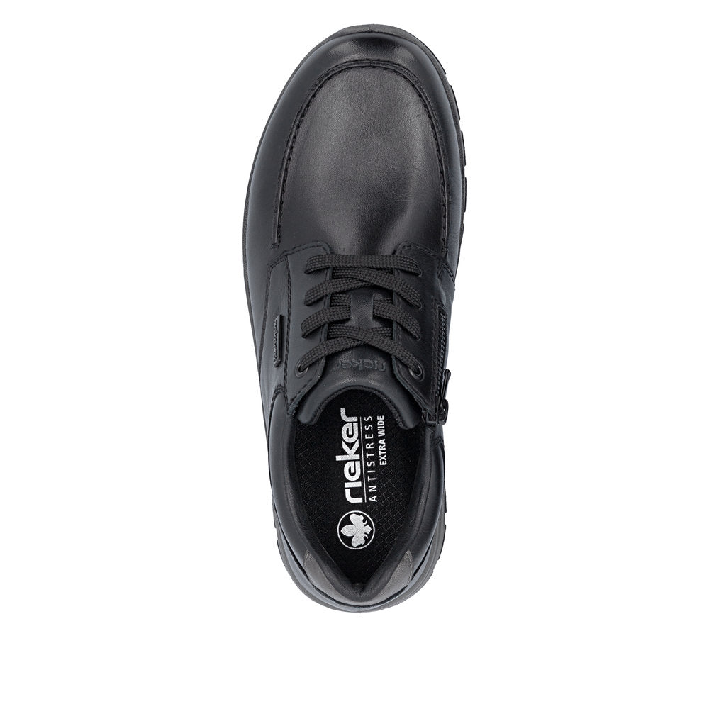 Rieker Todd 03607-00 Wide Black Shoes