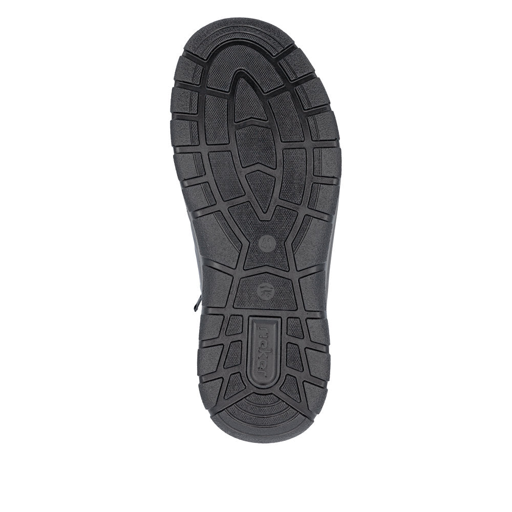 Rieker Todd 03607-00 Wide Black Shoes