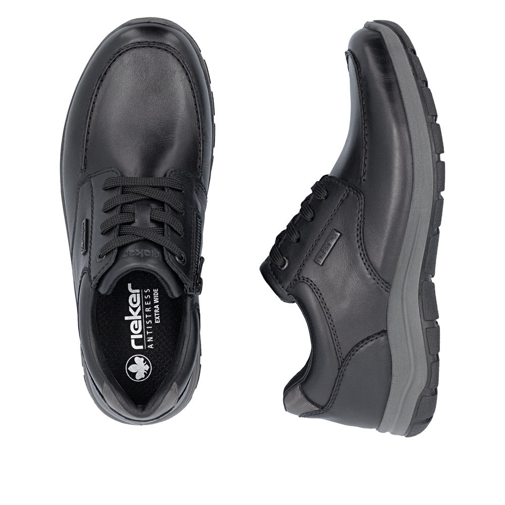 Rieker Todd 03607-00 Wide Black Shoes