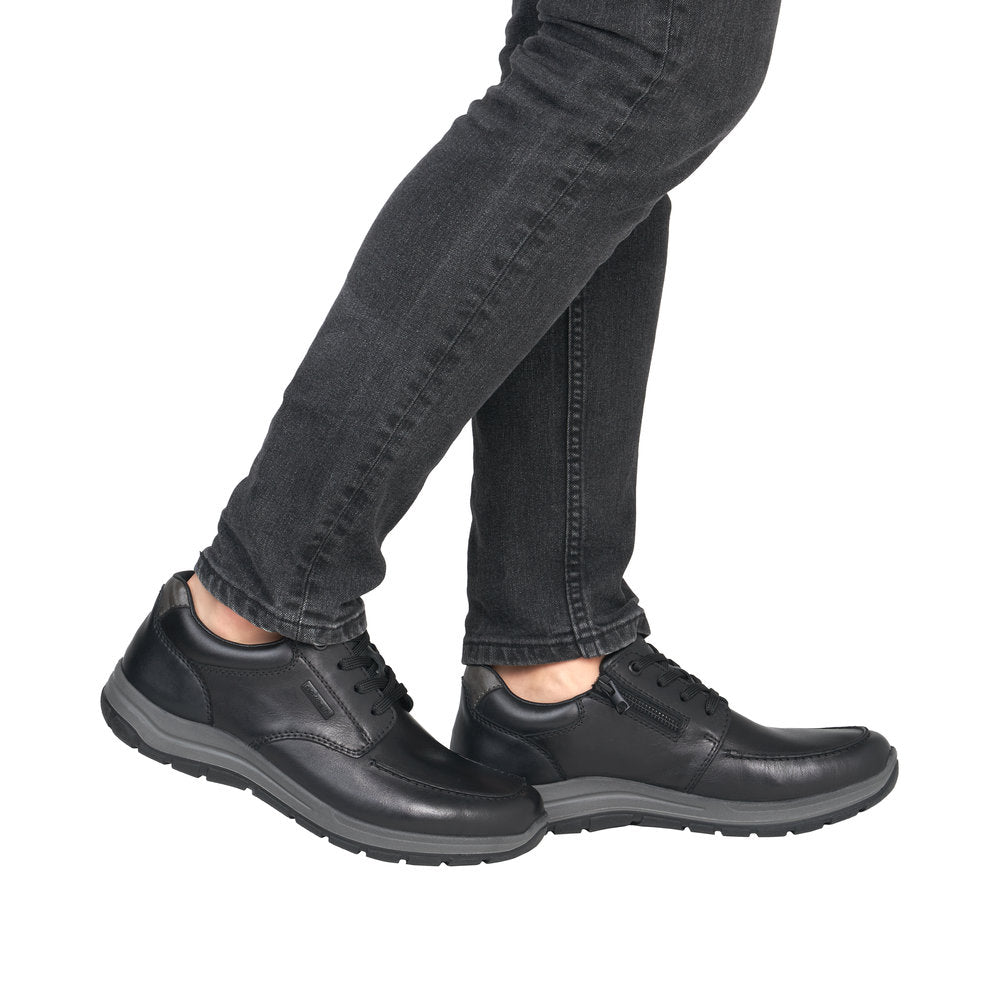 Rieker Todd 03607-00 Wide Black Shoes