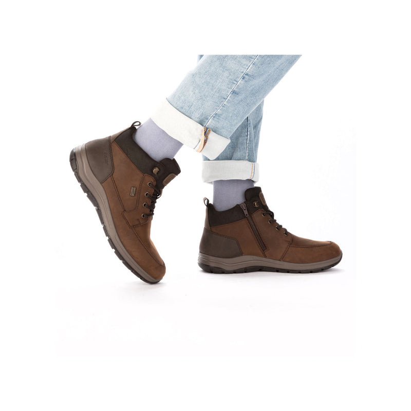 Rieker 03630-22 Mens Brown Wide Boots