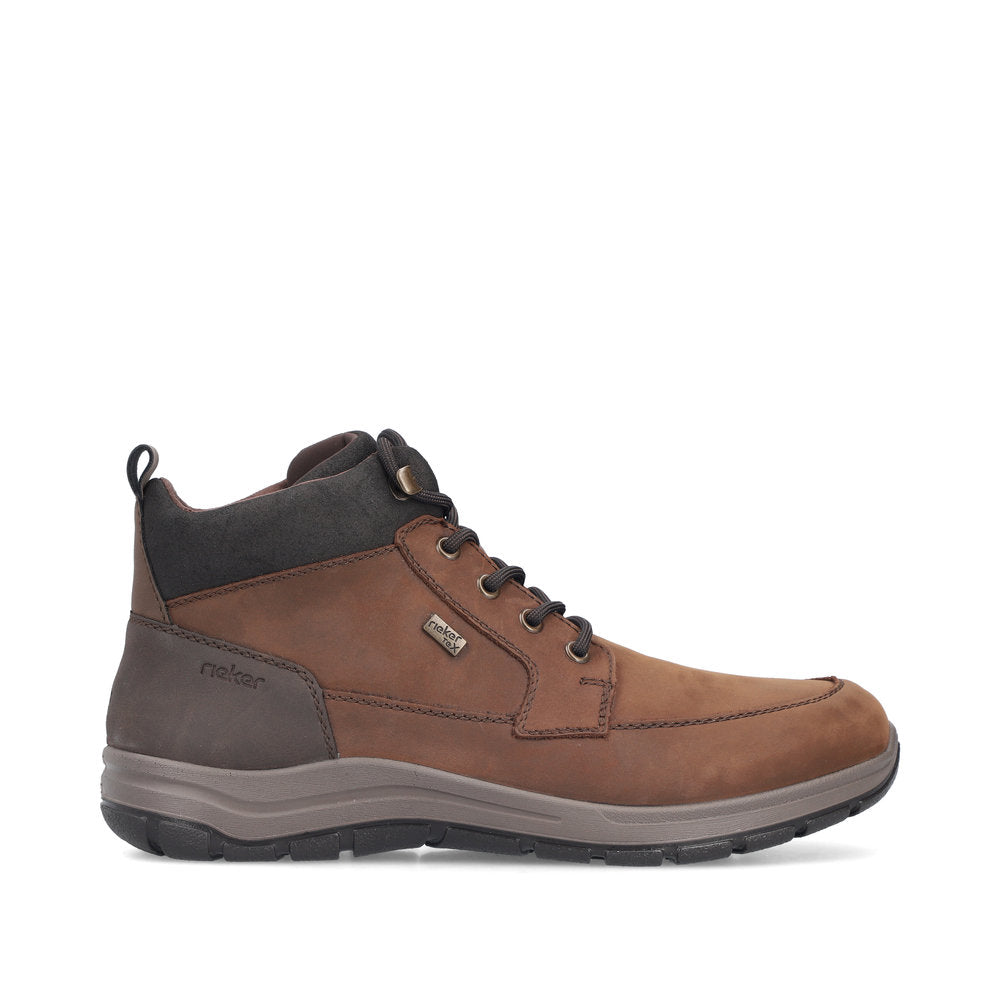 Rieker 03630-22 Mens Brown Wide Boots