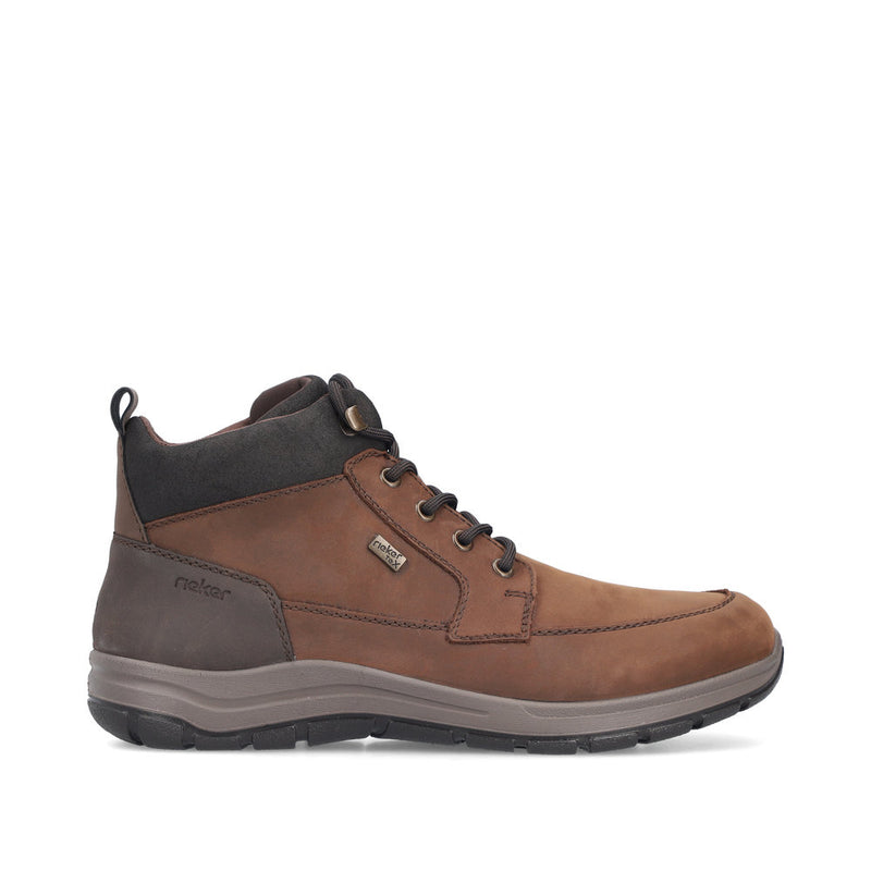 Rieker 03630-22 Mens Brown Wide Boots