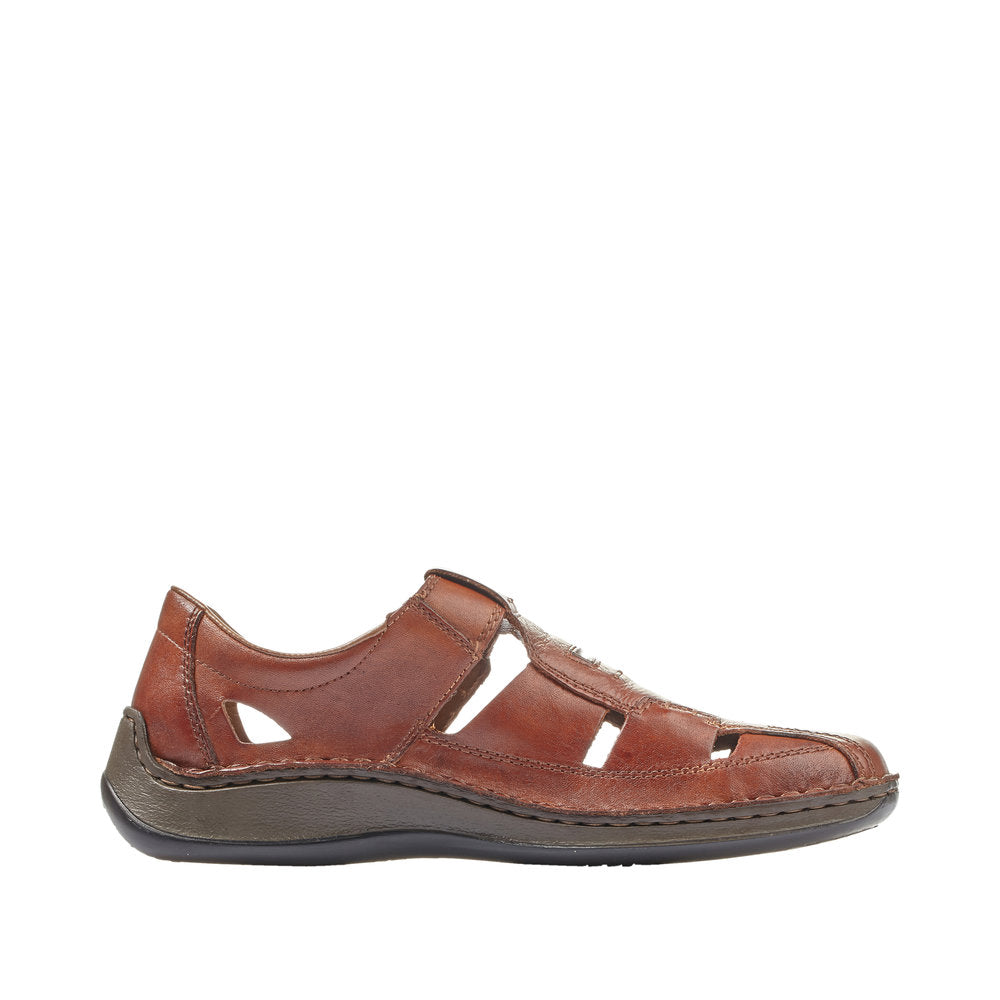 Rieker Axel 05284-24 Brown Wide Shoes