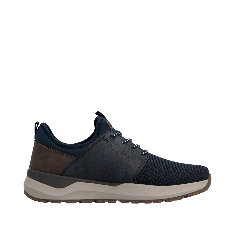 Rieker Thorben 06058-14 Wide Blue Shoes