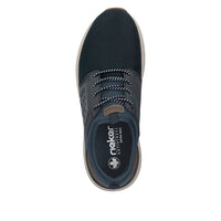 Rieker Thorben 06058-14 Wide Blue Shoes