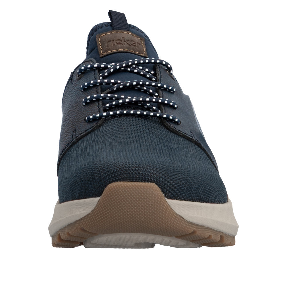 Rieker Thorben 06058-14 Wide Blue Shoes