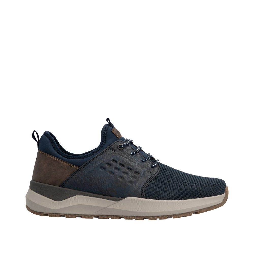 Rieker Thorben 06058-14 Wide Blue Shoes