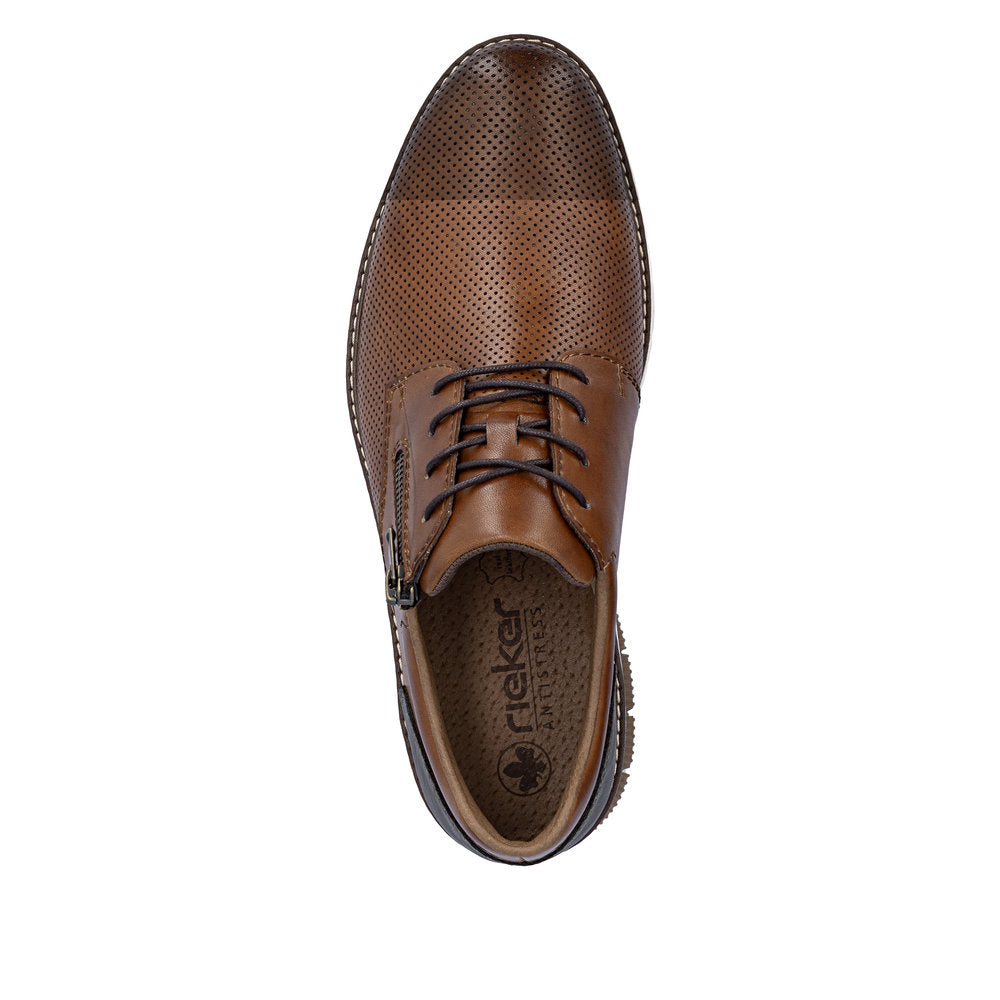 Rieker Dustin 14412-24 Brown Shoes