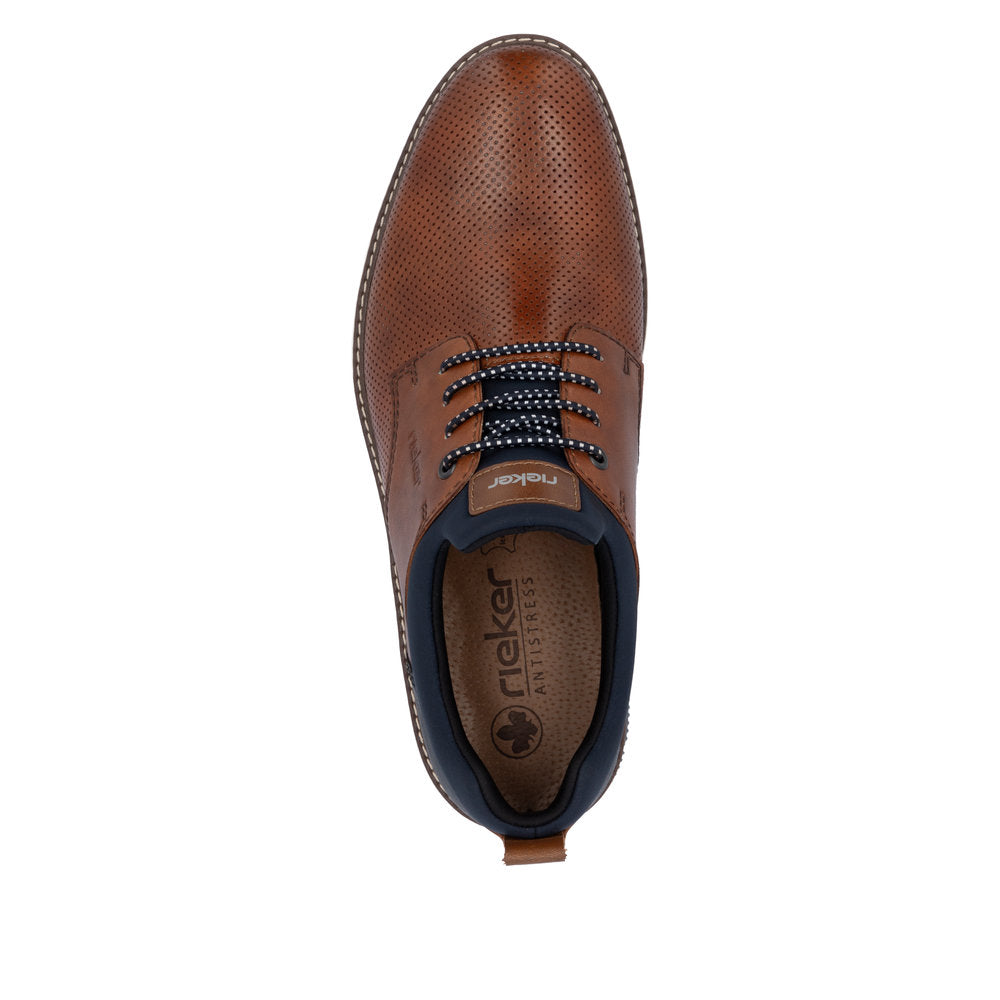 Rieker Dustin 14450-22 Brown Shoes