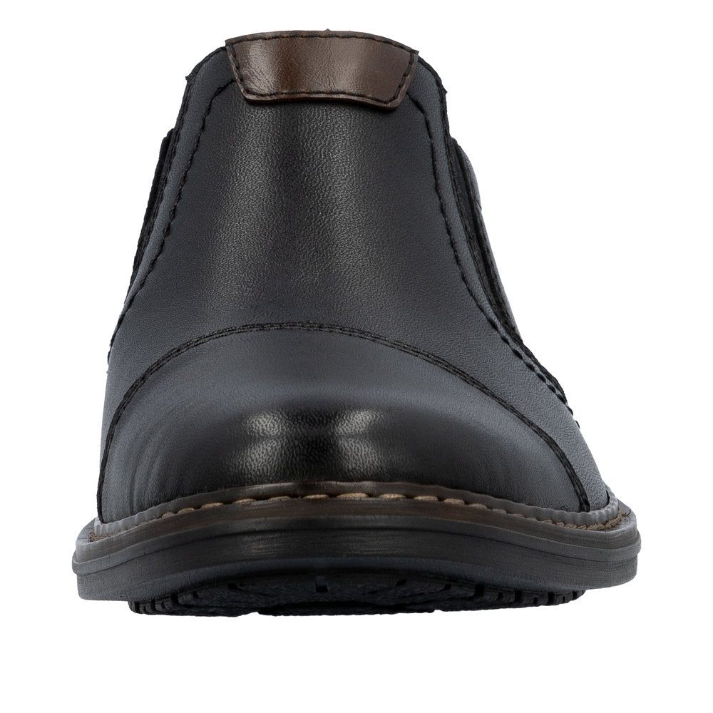 Rieker Dustin 17659-00 Black Wide Shoes