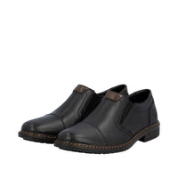 Rieker Dustin 17659-00 Black Wide Shoes