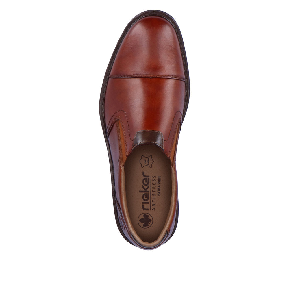 Rieker Dustin 17659-23 Brown Wide Shoes