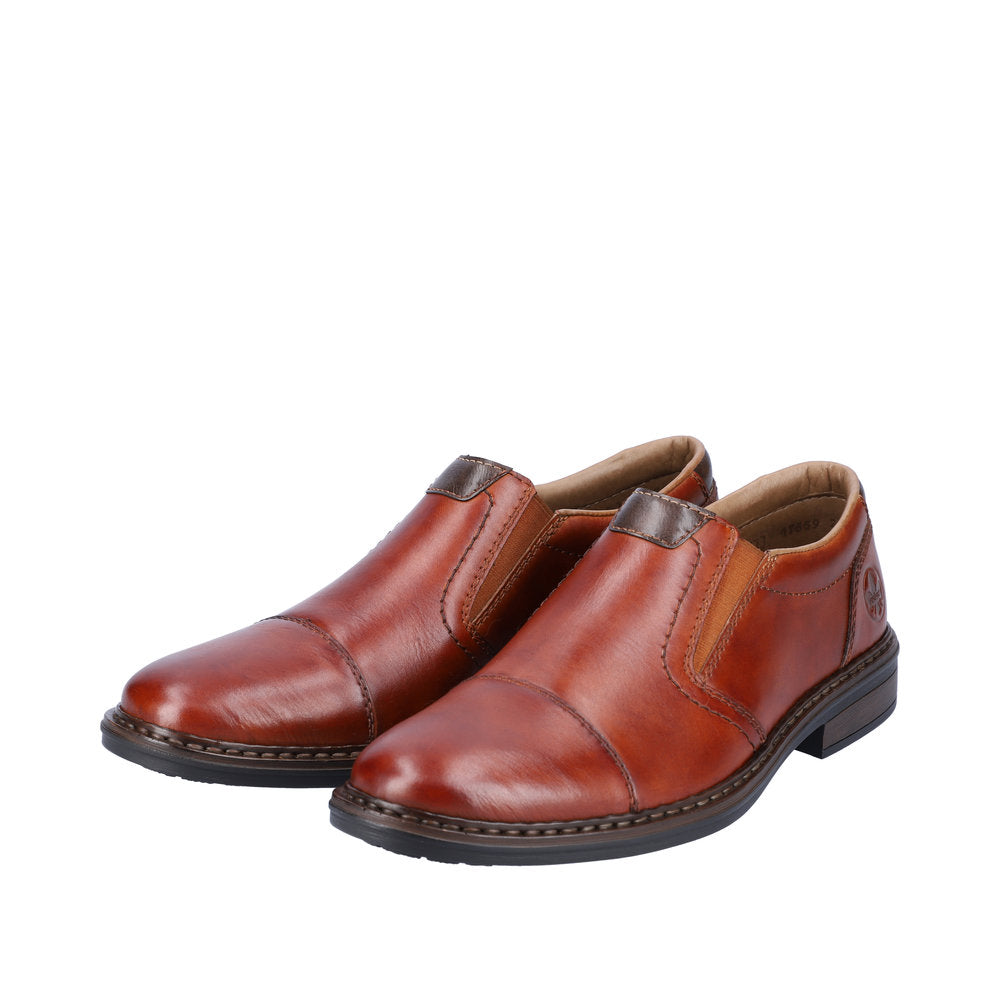 Rieker Dustin 17659-23 Brown Wide Shoes