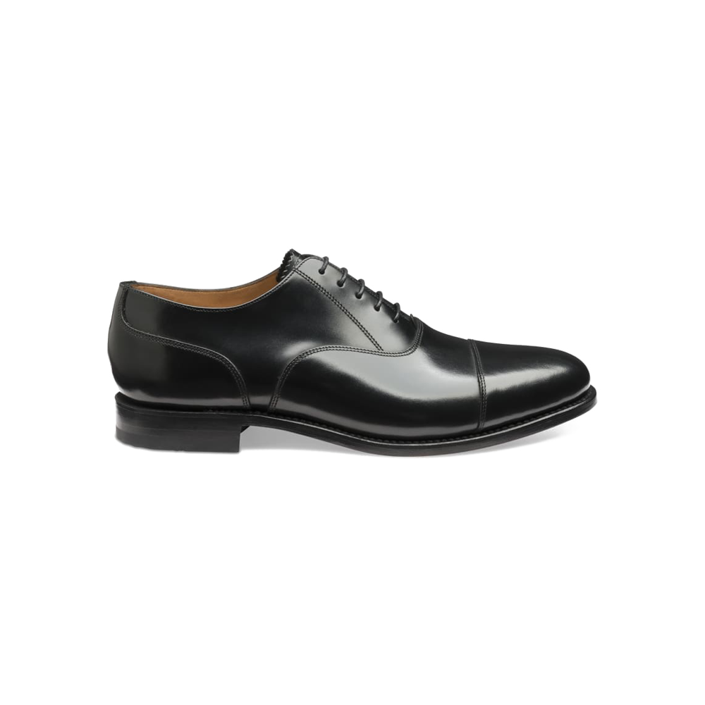 Loake 200B Black Polished Leather Shoes
