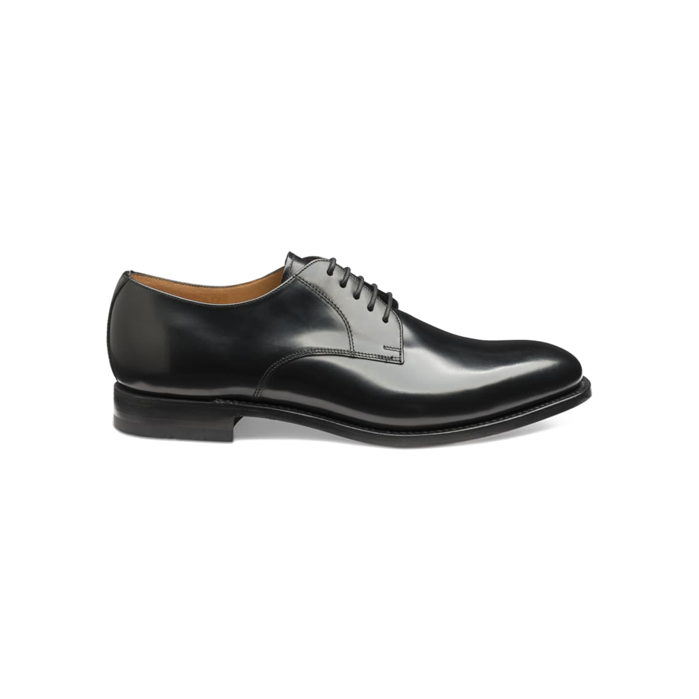 Loake 205B Black Polished Leather Shoes