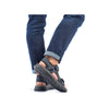 Rieker 26761-14 Blue Sandals