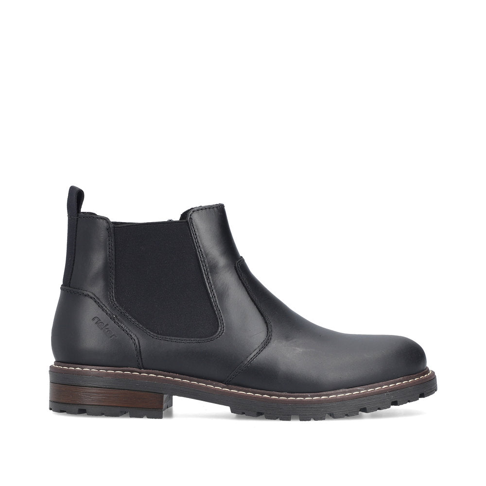 Rieker 32052-00 Mens Black Boots