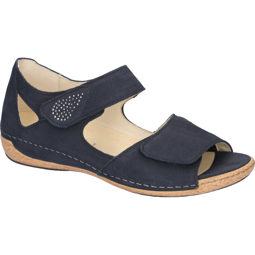 Waldlaufer 342H80-201-217 Marine Sandals
