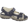 Waldlaufer 361004-691-998 Marine Corda Sandals