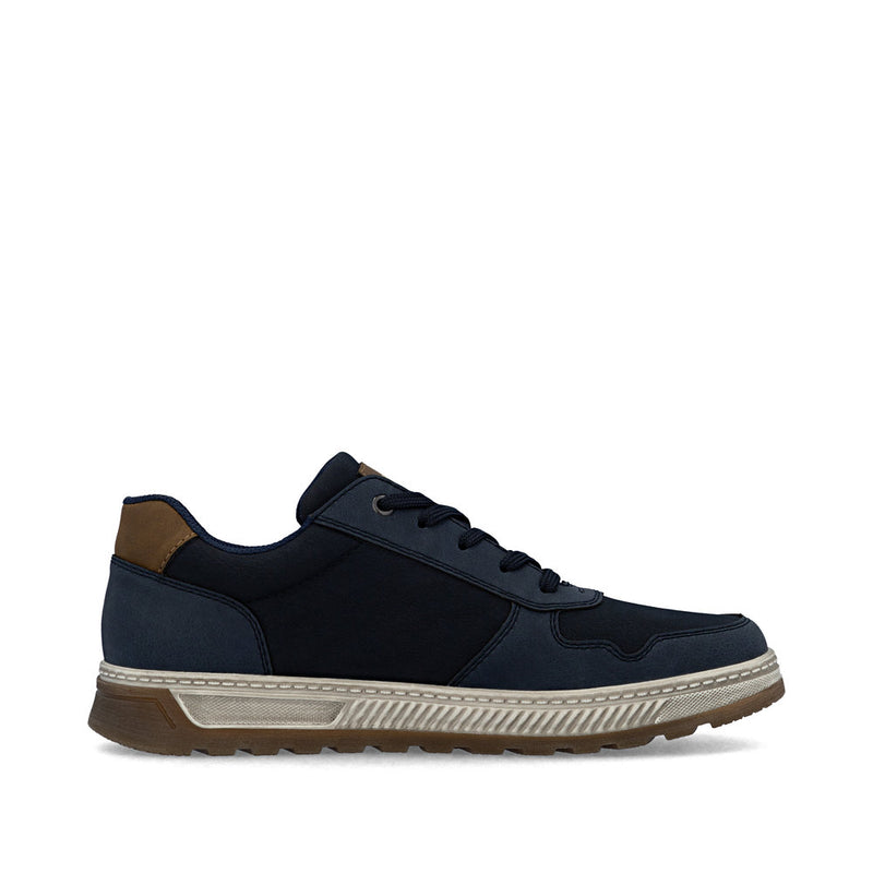 Rieker 37029-14 Mens Blue Wide Shoes