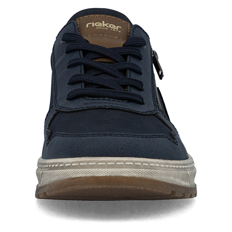 Rieker 37029-14 Mens Blue Wide Shoes