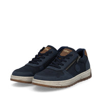 Rieker 37029-14 Mens Blue Wide Shoes